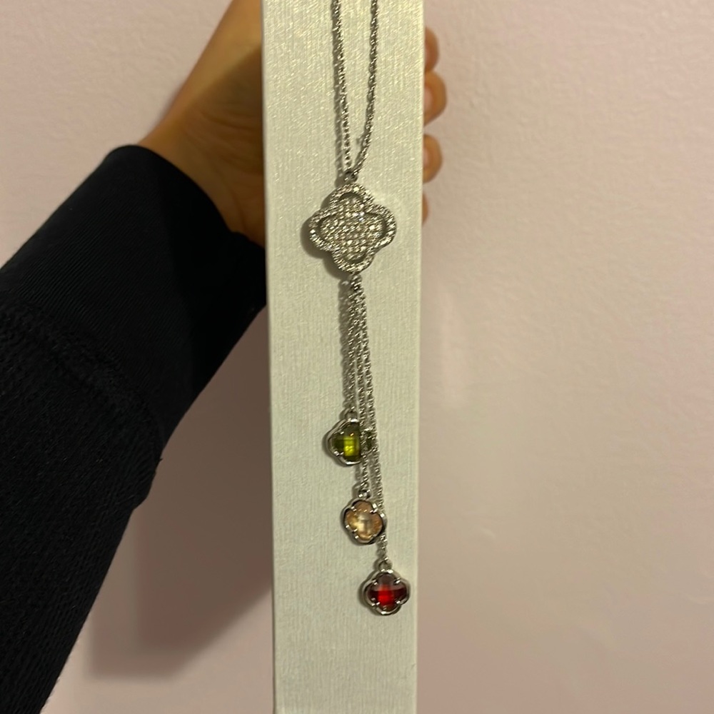 Crystal adjustable Necklace